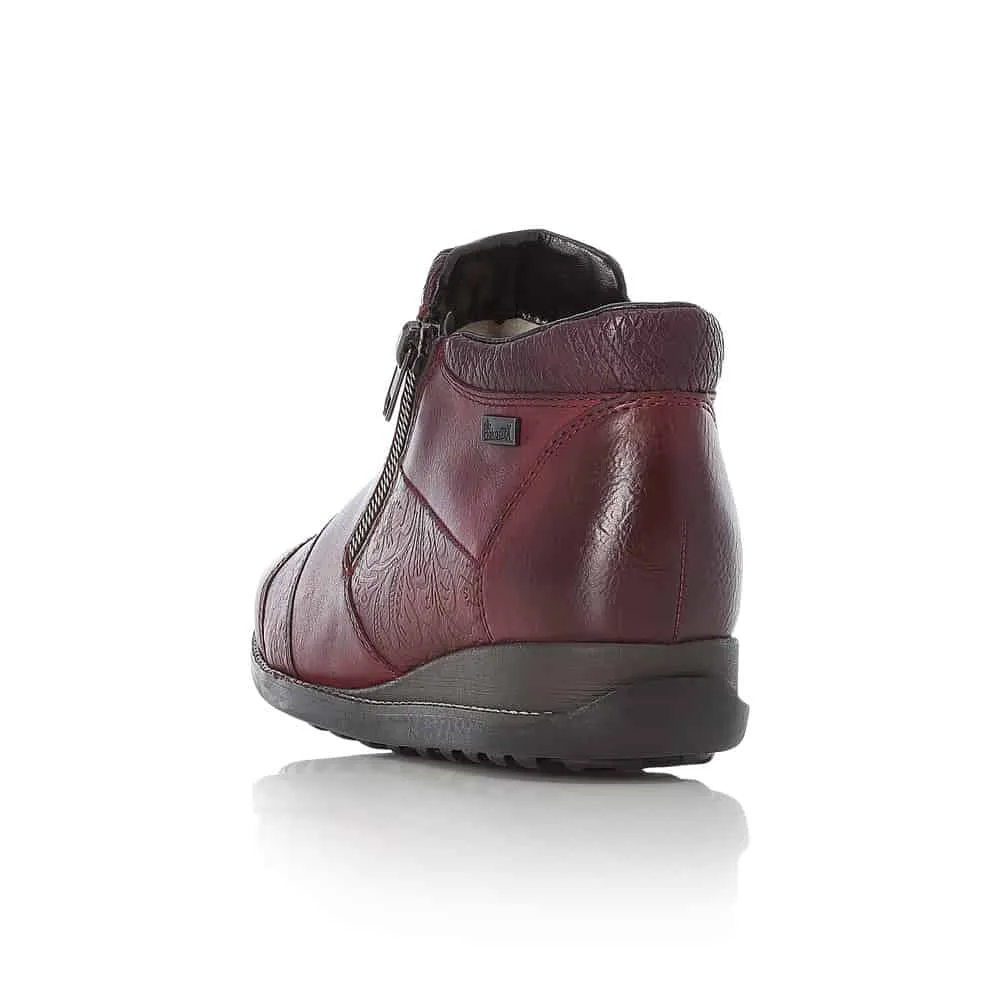 44281-35 Black/Wine Zip RTex