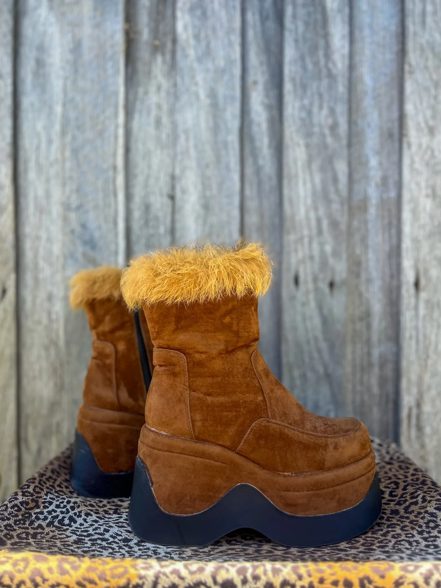 90s Fluffy Platforms