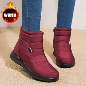 Ankle Boots For Women Non-slip Waterproof Snow Boots Flat