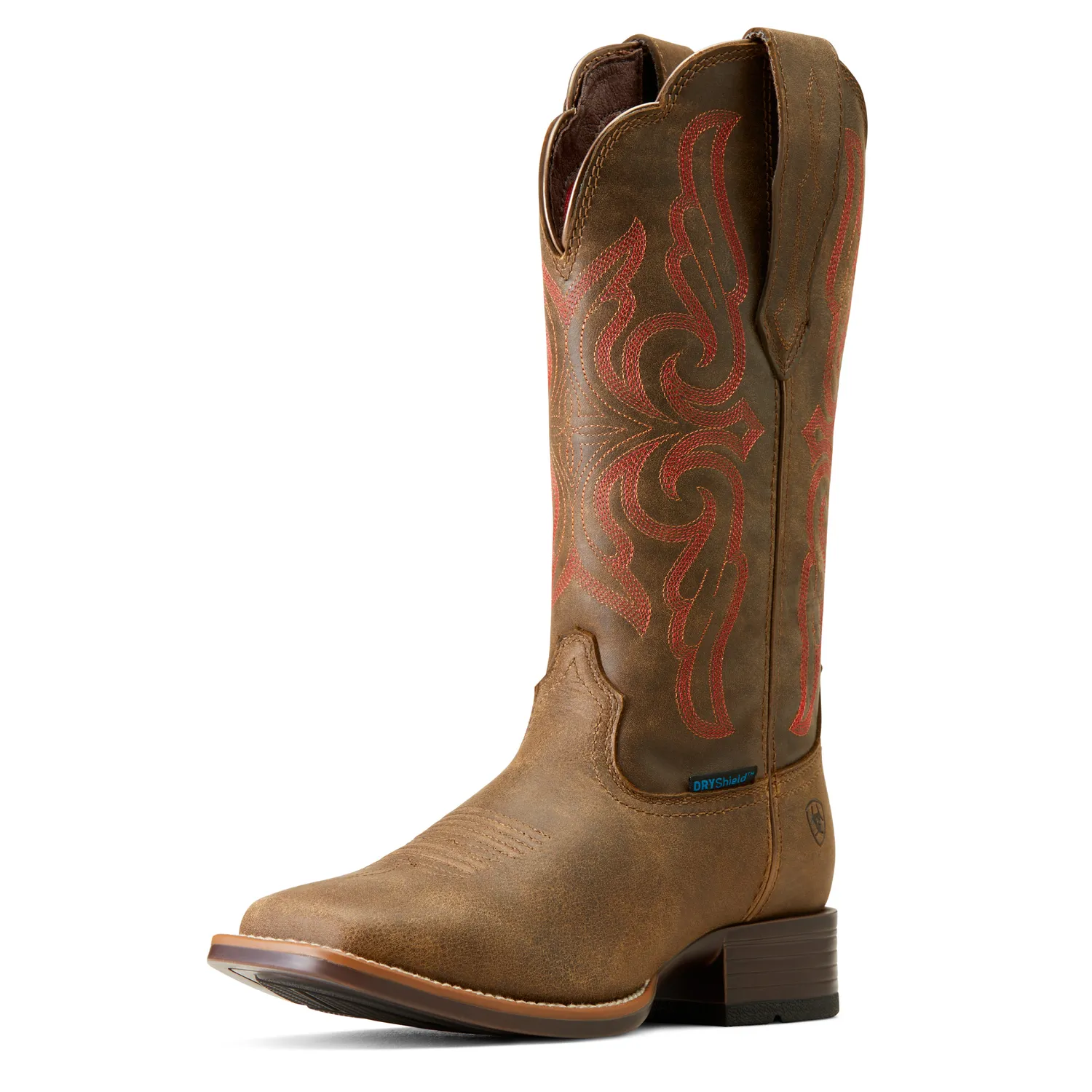 Ariat Womens Primera StretchFit Waterproof Western Boot H2O Pebble