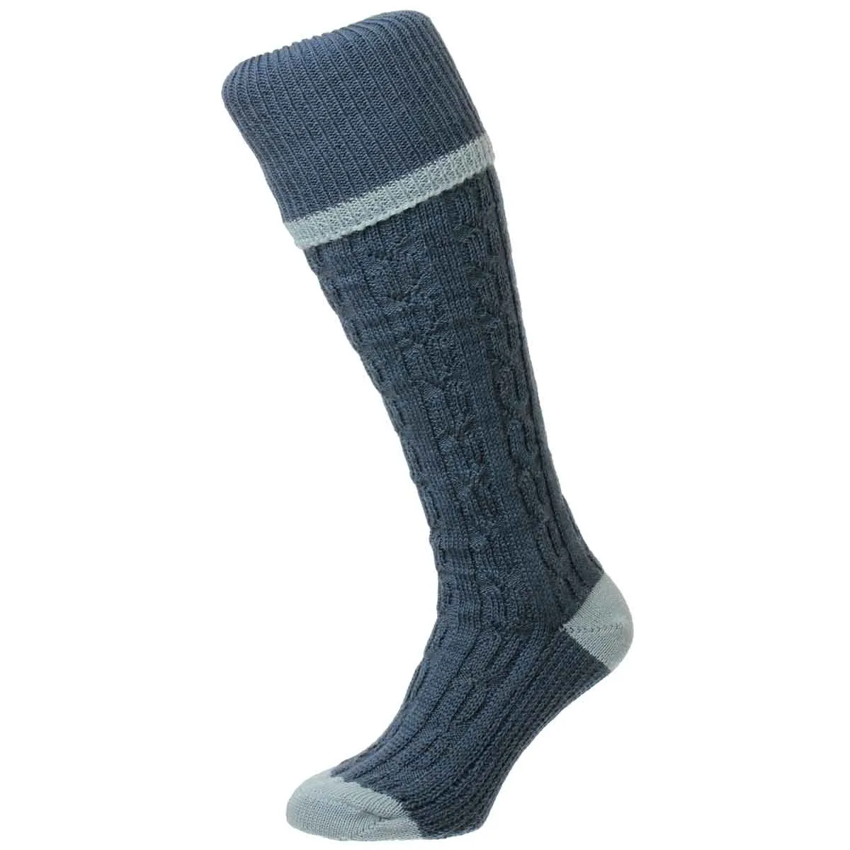 Bisley Cable Stripe Shooting Socks