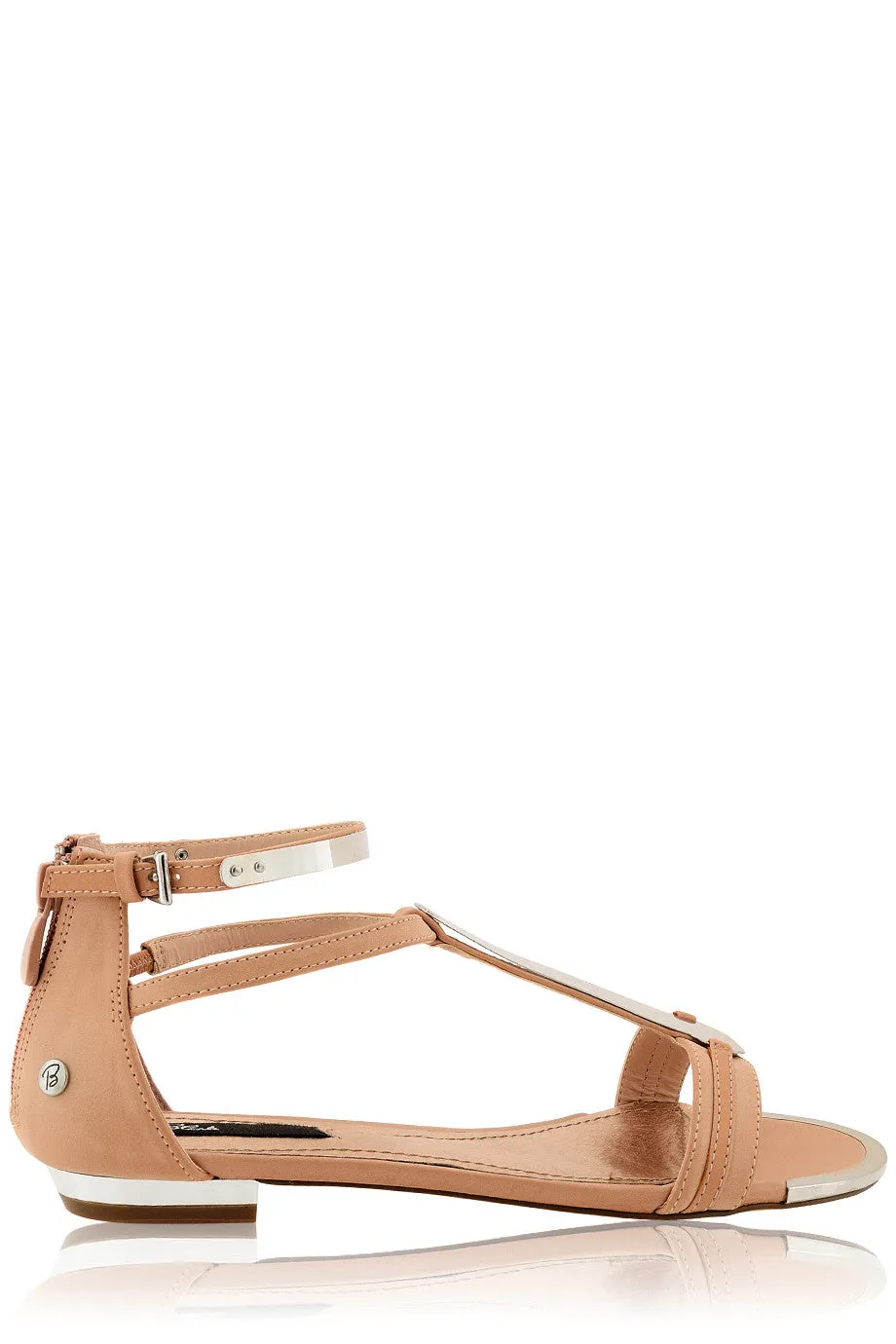 BLINK INNA Nude Metal Sandals