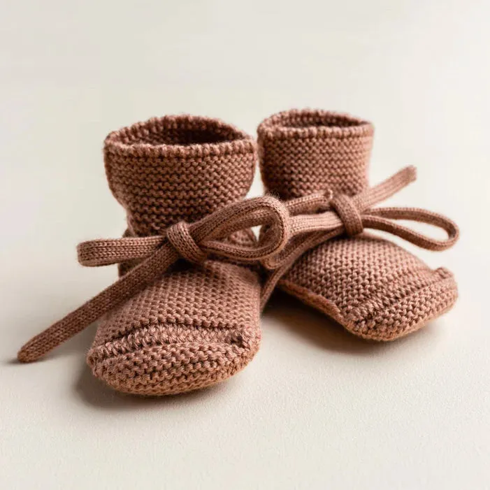 Booties - 100% Merino Wool (Newborn-9m)