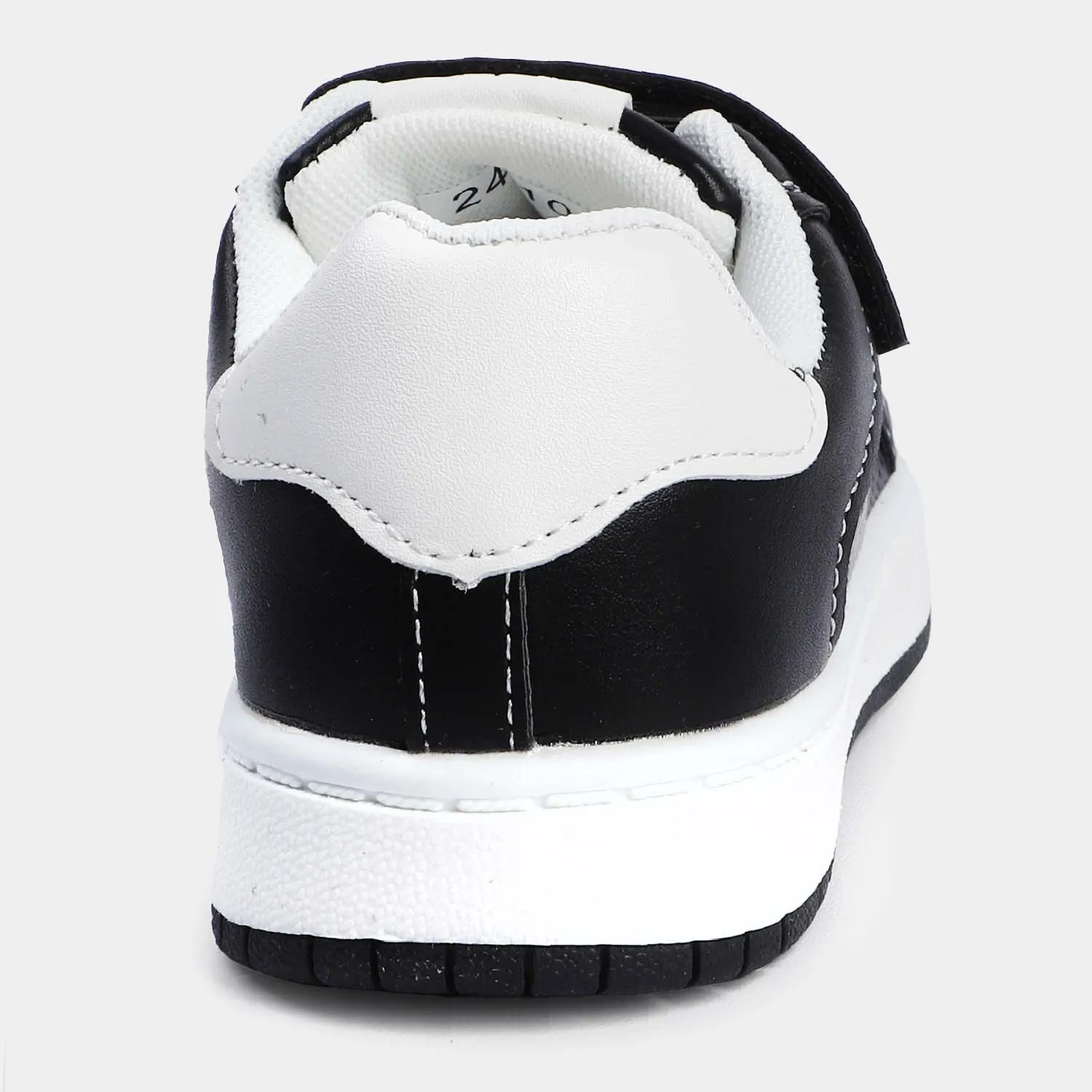 Boys Sneakers 24-102-Black/White