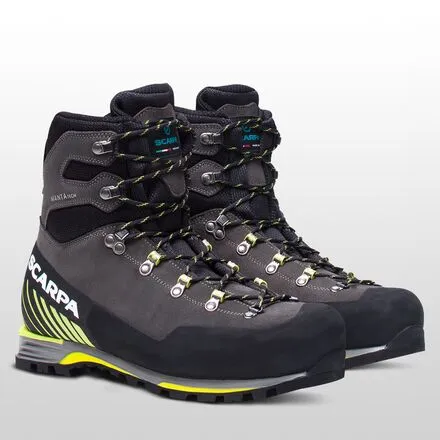 Climbing boots Manta Tech GTX men's Scarpa, color Shark/Lime