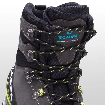 Climbing boots Manta Tech GTX men's Scarpa, color Shark/Lime