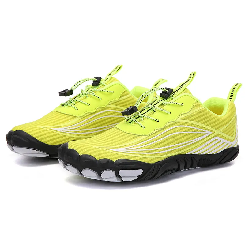 Couple Beach Quick-drying Shoes Lightweight Non-slip Breathable Fishing Shoes Men Amphibious Wading Swimming Shoes