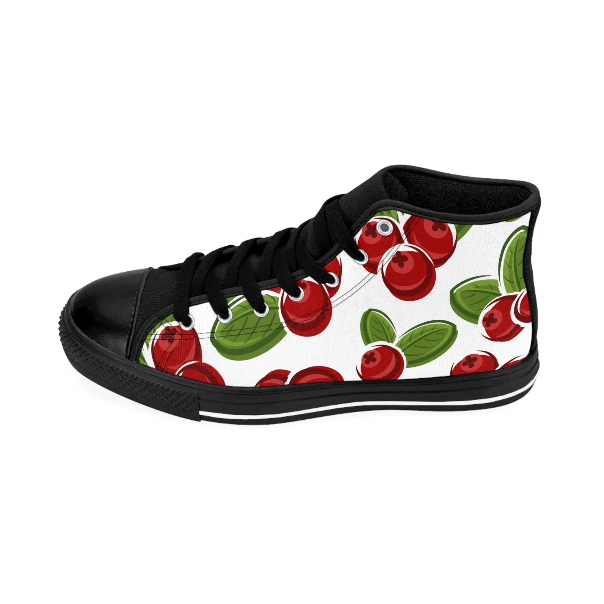 Cranberry Fruit Men's Classic Sneakers