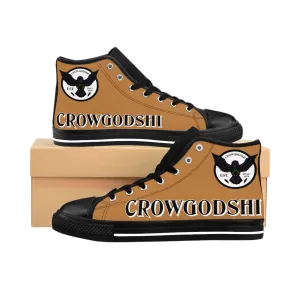 Crowgodshi High-Tops, LIGHT BROWN