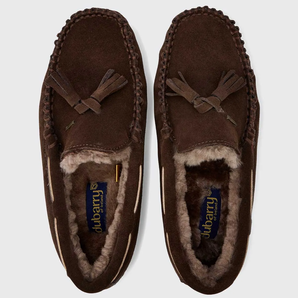 DUBARRY Rosslare Moccasin Slippers - Women's - Cigar