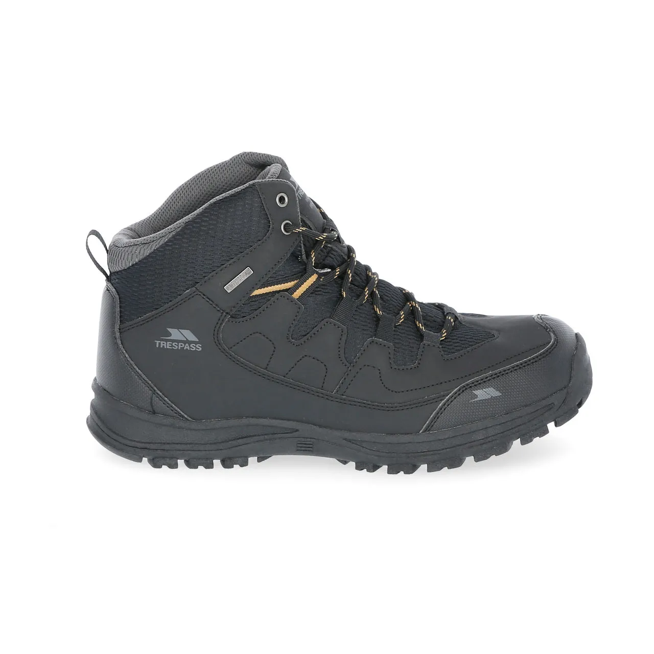 Finley Mens Walking Boots - Black