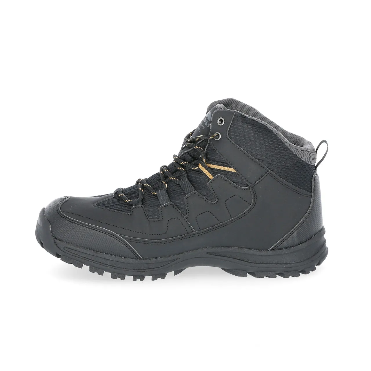 Finley Mens Walking Boots - Black