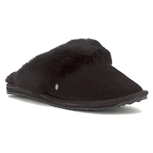 Jolie Slipper Mule in Black