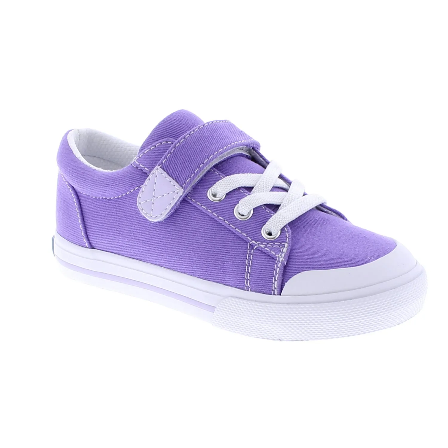 Jordan - Purple Velcro, Canvas