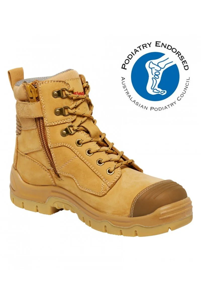 King Gee Phoenix Zip/Lace Composite Safety Work Boots (K27980)