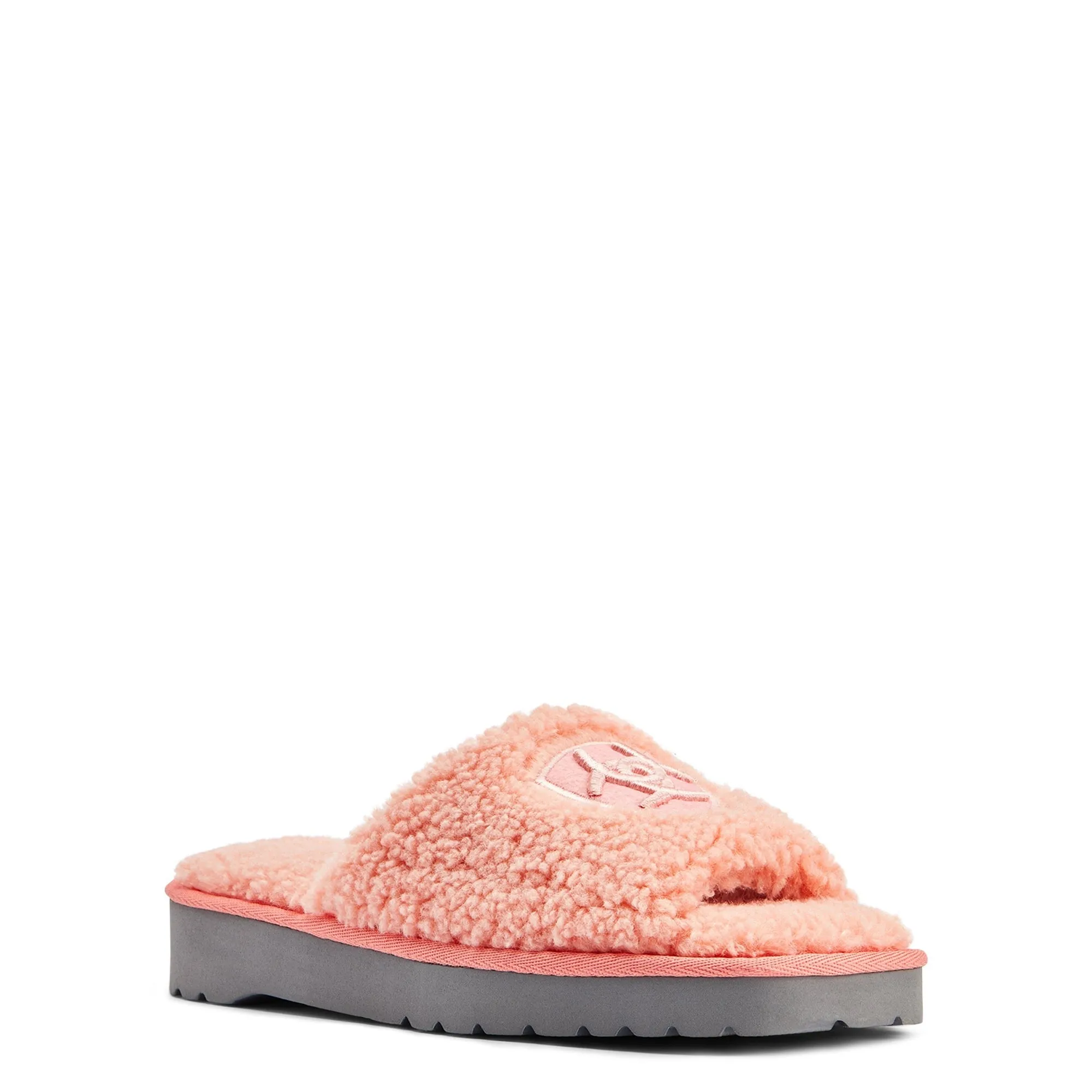 Ladies Cozy Pink Slide