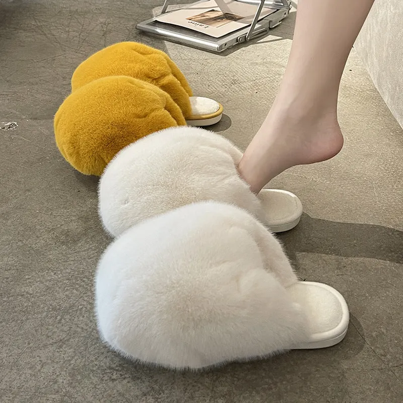 Ladies Plush Slippers