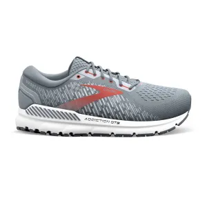 Men's Addiction GTS 15 Running Shoe  - Grey/Ebony/Chili Oil - Wide (2E)