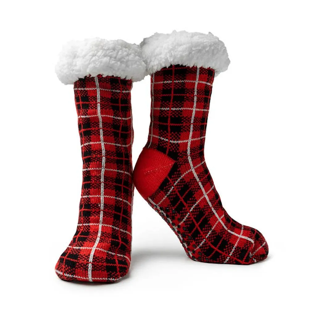 Mistletoes Slipper Socks - Womens