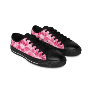 Pink and Tie Die Women's Sneakers