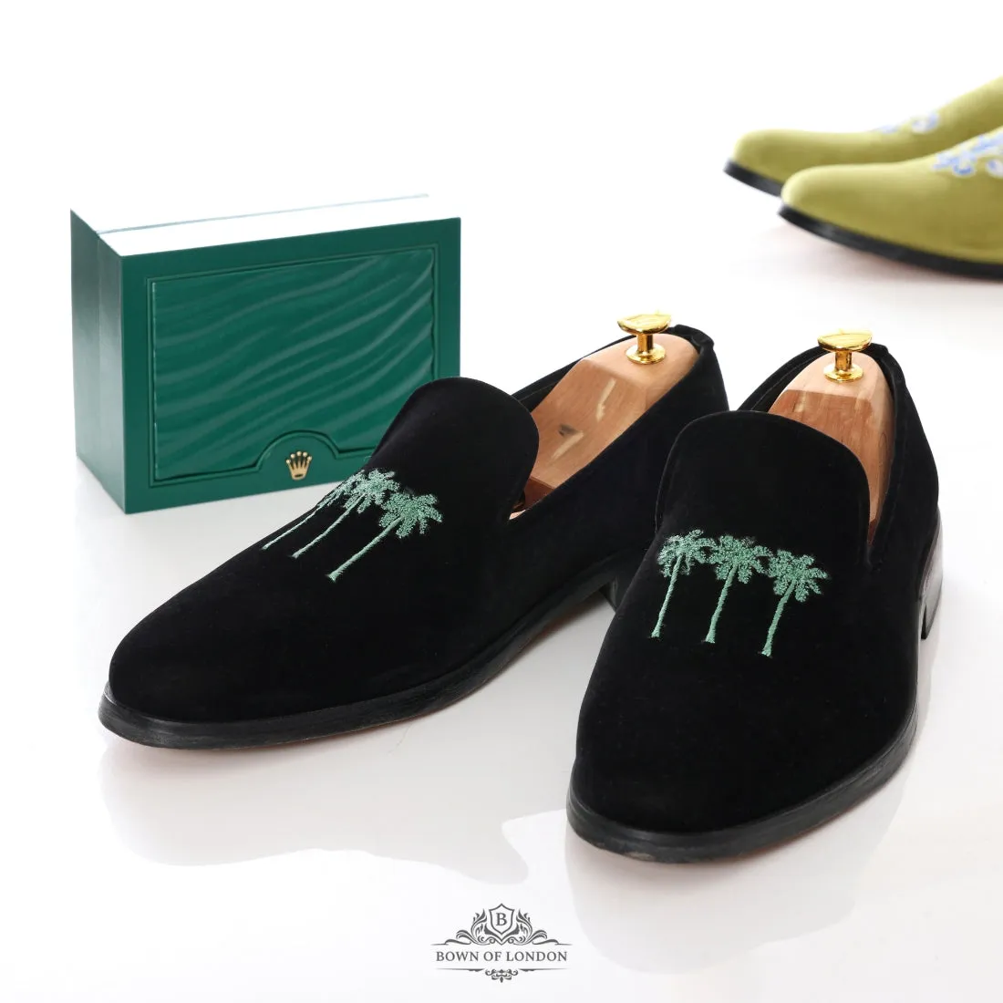 Velvet Loafer/Slipper Shoe Fleur