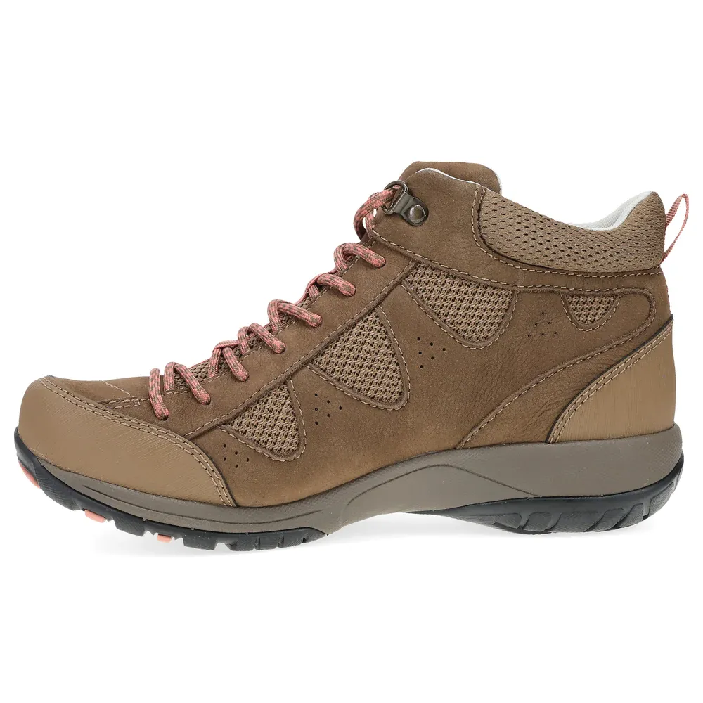 Women's Dansko Perrin Color: Morel Milled Nubuck Boot