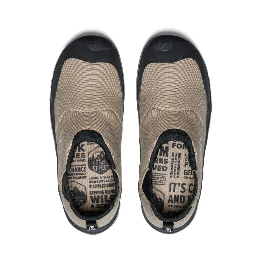 Women's Hoodcamp Slip-On  |  Timberwolf/Black