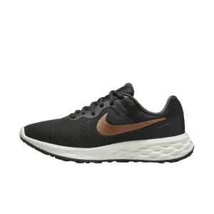 Womens Nike Revolution 6 Next Nature Dark Grey/ White Athletic Running Shoes