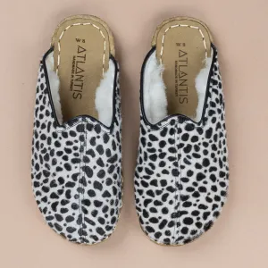 Women's Polka Dots Barefoot Shearlings